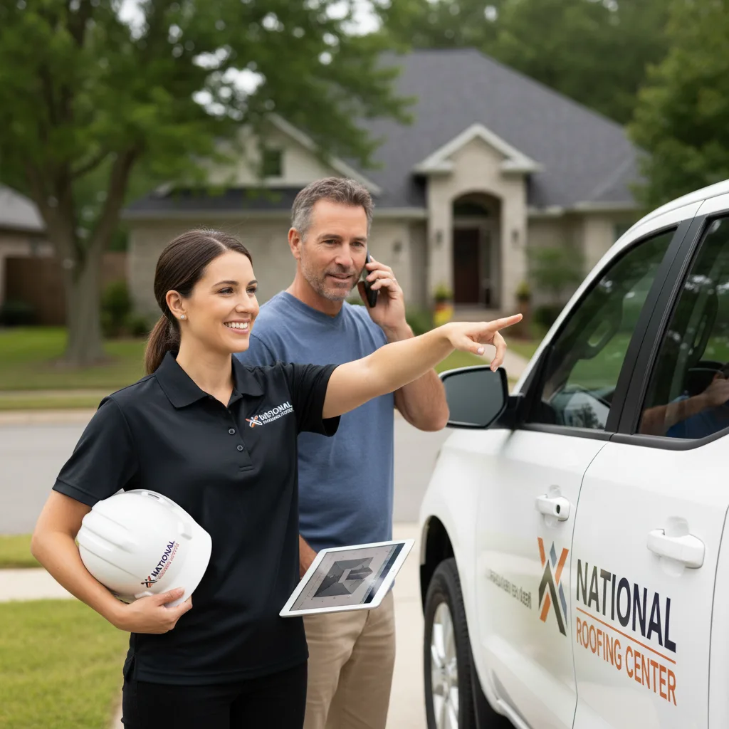 National Roofing Center customer support in Baxter